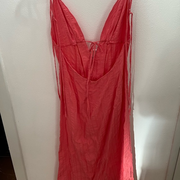 Pink Midi Free People dress - Picture 2 of 4